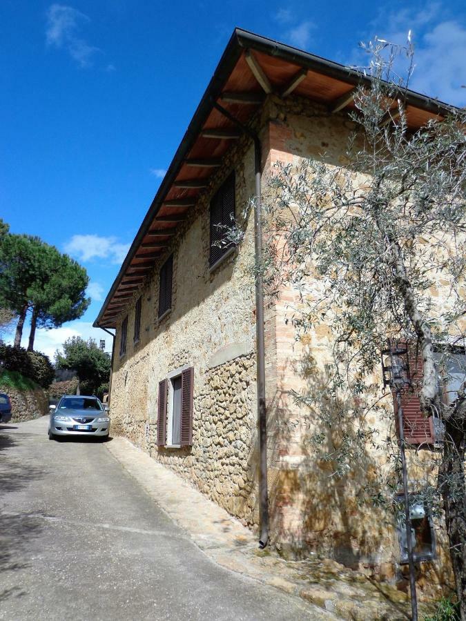 La Chiusa Dei Monaci Castelmuzio Bagian luar foto