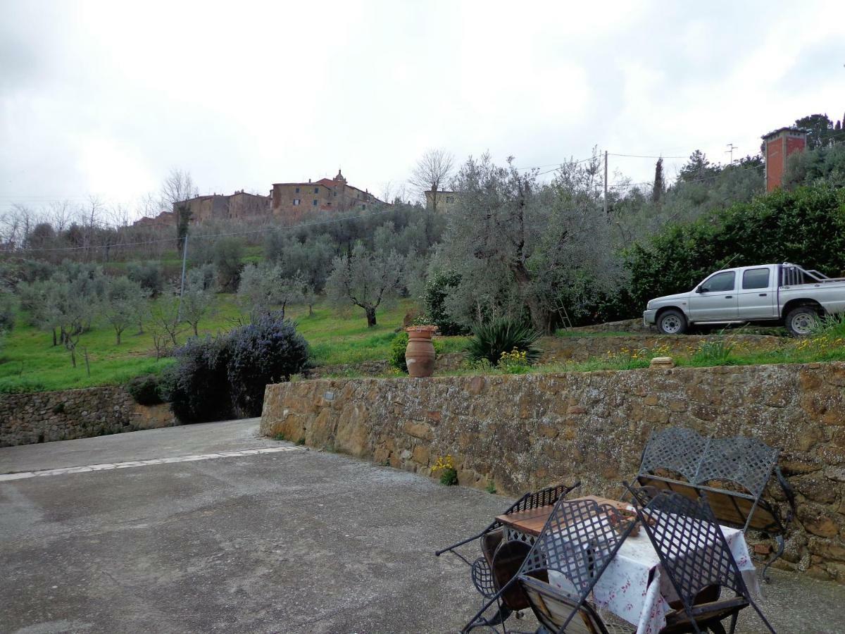 La Chiusa Dei Monaci Castelmuzio Bagian luar foto
